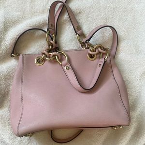 Michael Kors pink purse crossbody bag women